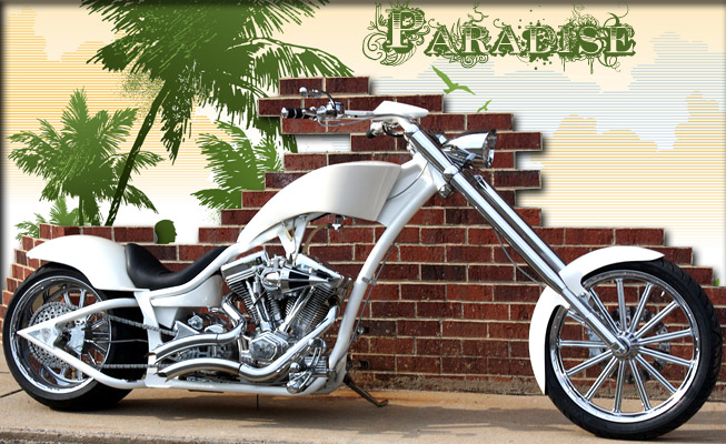 Custom Choppers design: Paradise