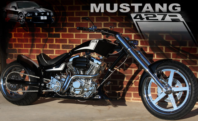 Custom Choppers design: Mustang 427R